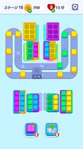 Color Cube Match:ソートパズルの画像