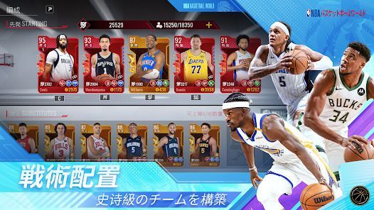 NBAバスケットボールワールドの画像