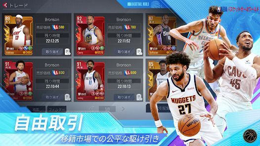 NBAバスケットボールワールドの画像