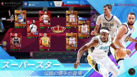 NBAバスケットボールワールドの画像