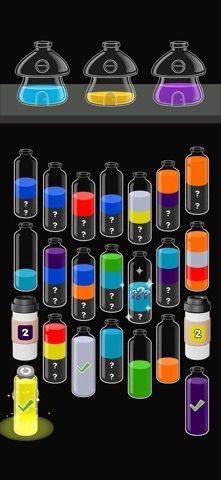 Order Crazy:  飲み物ソートマッチ 色とりパズルの画像