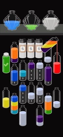 Order Crazy:  飲み物ソートマッチ 色とりパズルの画像