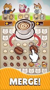 ニャンカフェ : カフェマージゲームの画像