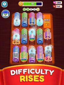 ポケットソート (Pocket Sort)：コインパズルの画像