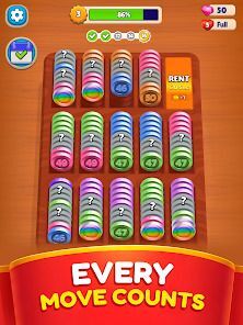 ポケットソート (Pocket Sort)：コインパズルの画像