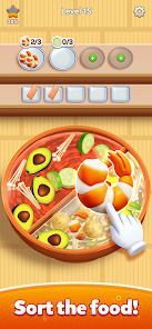 Hotpot Go: リラックスできる食べ物の分類ゲームの画像