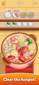 Hotpot Go: リラックスできる食べ物の分類ゲームの画像