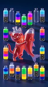 Water Jam Sort: ウォーターソート、色合わせの画像