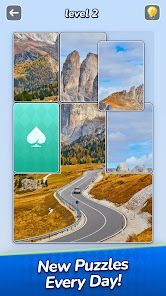 Jigsawcard Solitaire Puzzleの画像