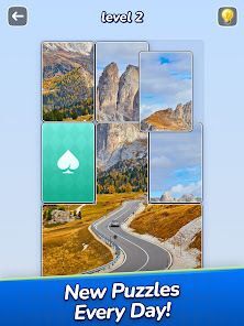 Jigsawcard Solitaire Puzzleの画像