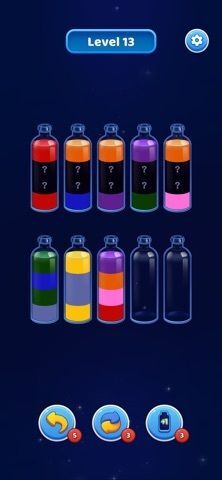 3D Colorful Sort™ 魔法の水の画像