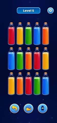 3D Colorful Sort™ 魔法の水の画像