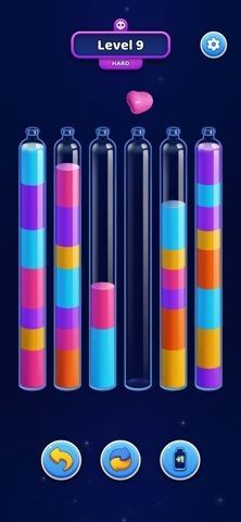 3D Colorful Sort™ 魔法の水の画像