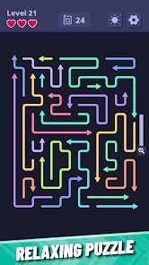 Arrow Escape: 矢印迷路パズルの画像