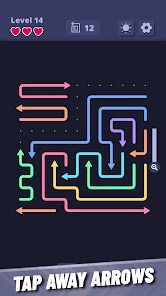 Arrow Escape: 矢印迷路パズルの画像