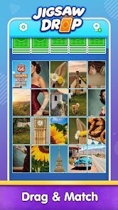 ジグソードロップ：ソリティアパズルの画像