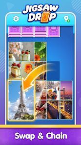 ジグソードロップ：ソリティアパズルの画像