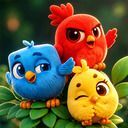 Chirpy Sort: Bird Color Puzzle