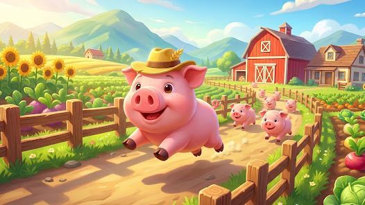 Piggy Escape: 動物パーキングゲームの画像