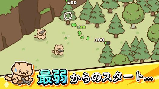 にゃんこ銃士：放置育成RPGの画像