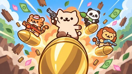 にゃんこ銃士：放置育成RPGの画像