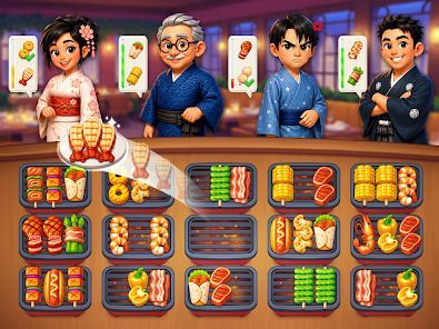 Grill Master：フード仕分けパズルの画像