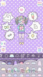 パステルガール : 着せ替えゲームの画像