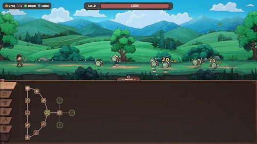 Zad Archery：放置RPGの画像