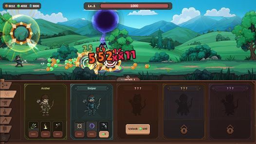 Zad Archery：放置RPGの画像