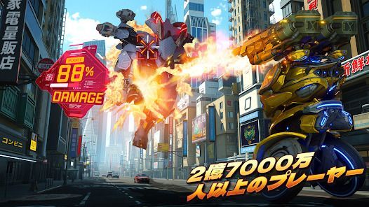 War Robots PvP マルチプレイの画像