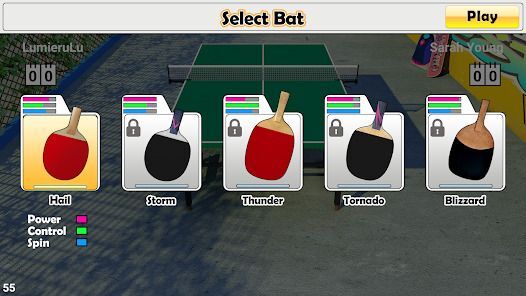 Virtual Table Tennisの画像