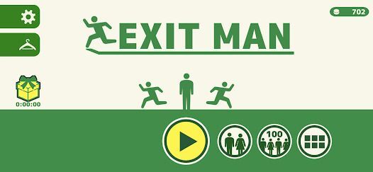 ExitMan - 瞬間回避ゲームの画像