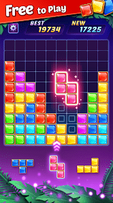ブロックパズルの画像