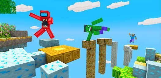 Craft Parkour: 3D Blocky Raceの画像