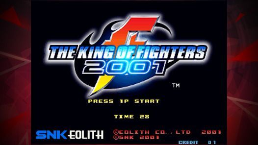 KOF 2001 アケアカNEOGEOの画像