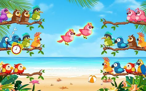 バードソート：カラーパズルゲームの画像