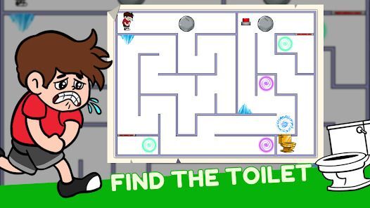 Maze Escape: Toilet Rushの画像