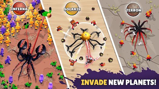 Alien Invasion: RPG Idle Spaceの画像