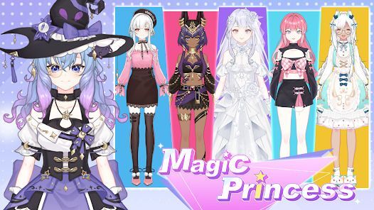 Magic Princess: 女の子向け着せ替えゲームの画像