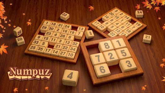 Numpuz – 面白い脳トレ&数字パズルゲームの画像