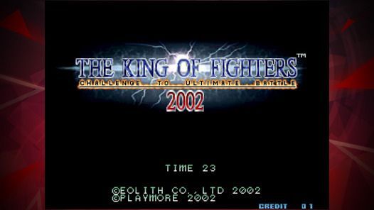 KOF 2002 アケアカNEOGEOの画像