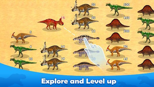 Dino Evolution: Dinosaur Mergeの画像
