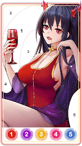 大人のセクシーなぬりえゲームの画像