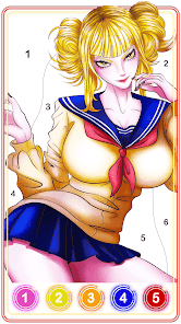 大人のセクシーなぬりえゲームの画像