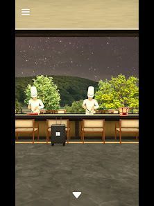 脱出ゲーム The Lake View 青い湖畔と緑の山峰の画像