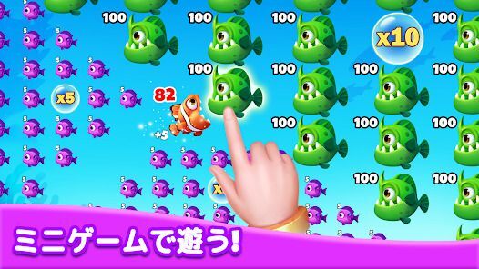 バブルシューター - 水族館を作るゲームの画像