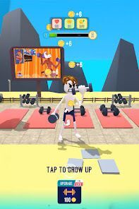 Roblock Gym Clicker: Tap Heroの画像