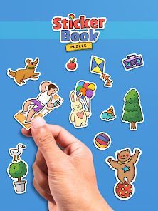 Sticker Book: Color By Numberの画像