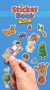 Sticker Book: Color By Numberの画像