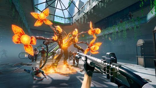 Zombie Fire 3D: Offline Gameの画像